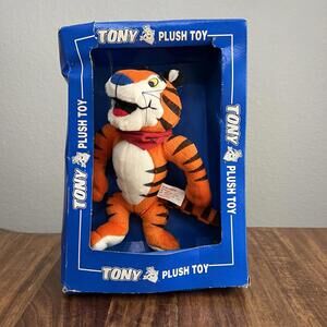 Vintage‎ Tony the Tiger Plush Toy Kelloggs Stuffed Animal 1997 Original Box New